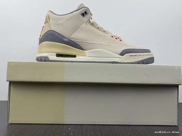 Retro DH7139-100 Muslin Jordan Air 3 0821